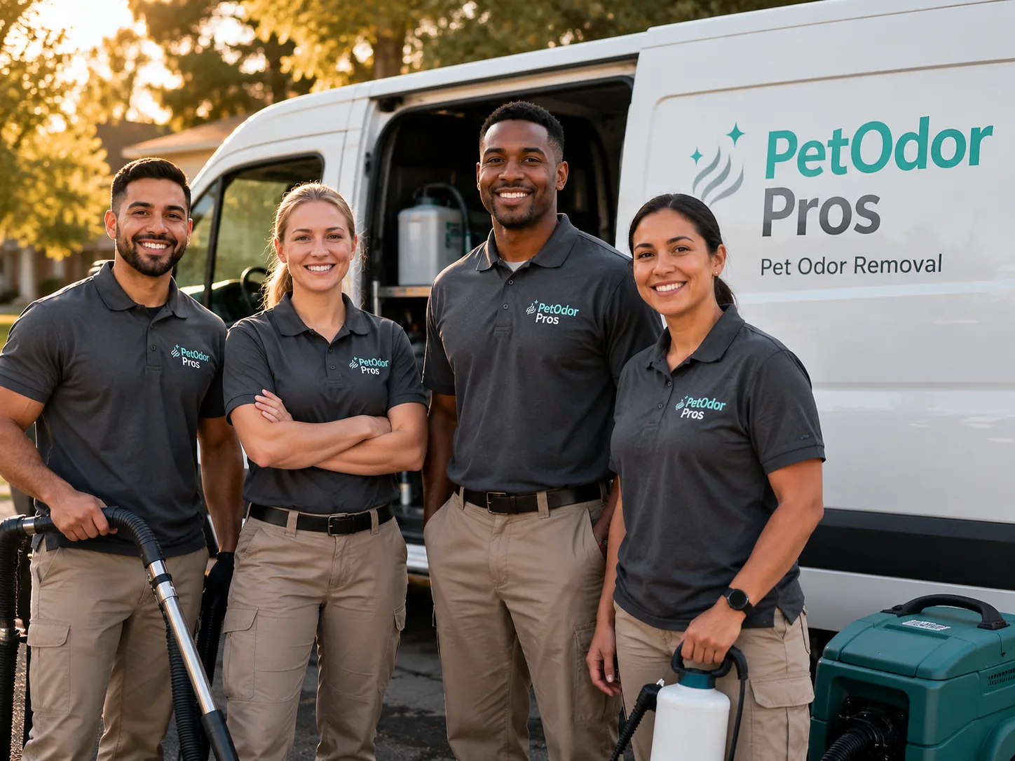 Pet Odor Removal team serving Josephine, PA